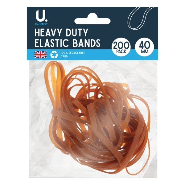 Elastic Bands, Heavy Duty 30pk Elastic Bands, Heavy Duty 30pk